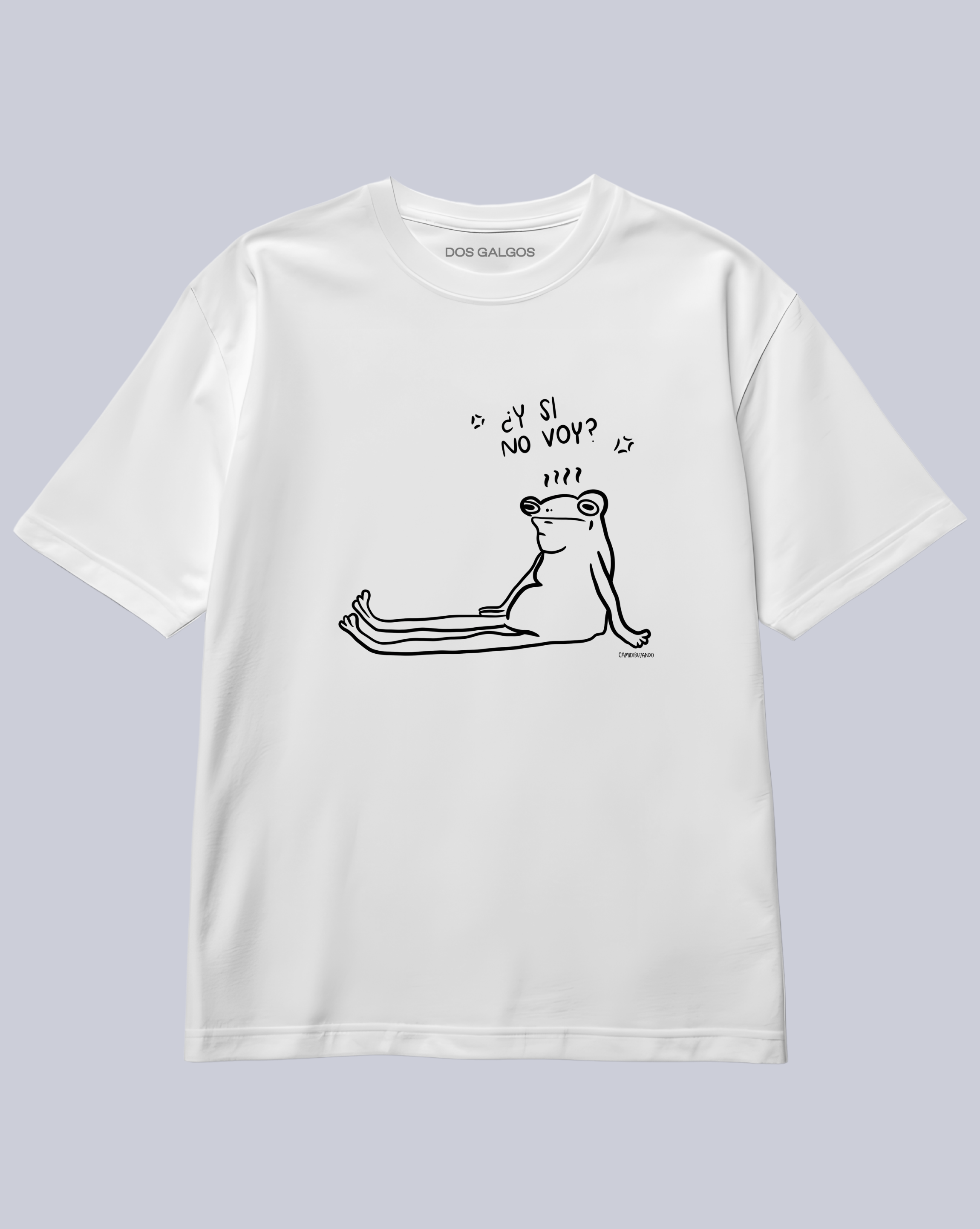 Polera sapo pensativo