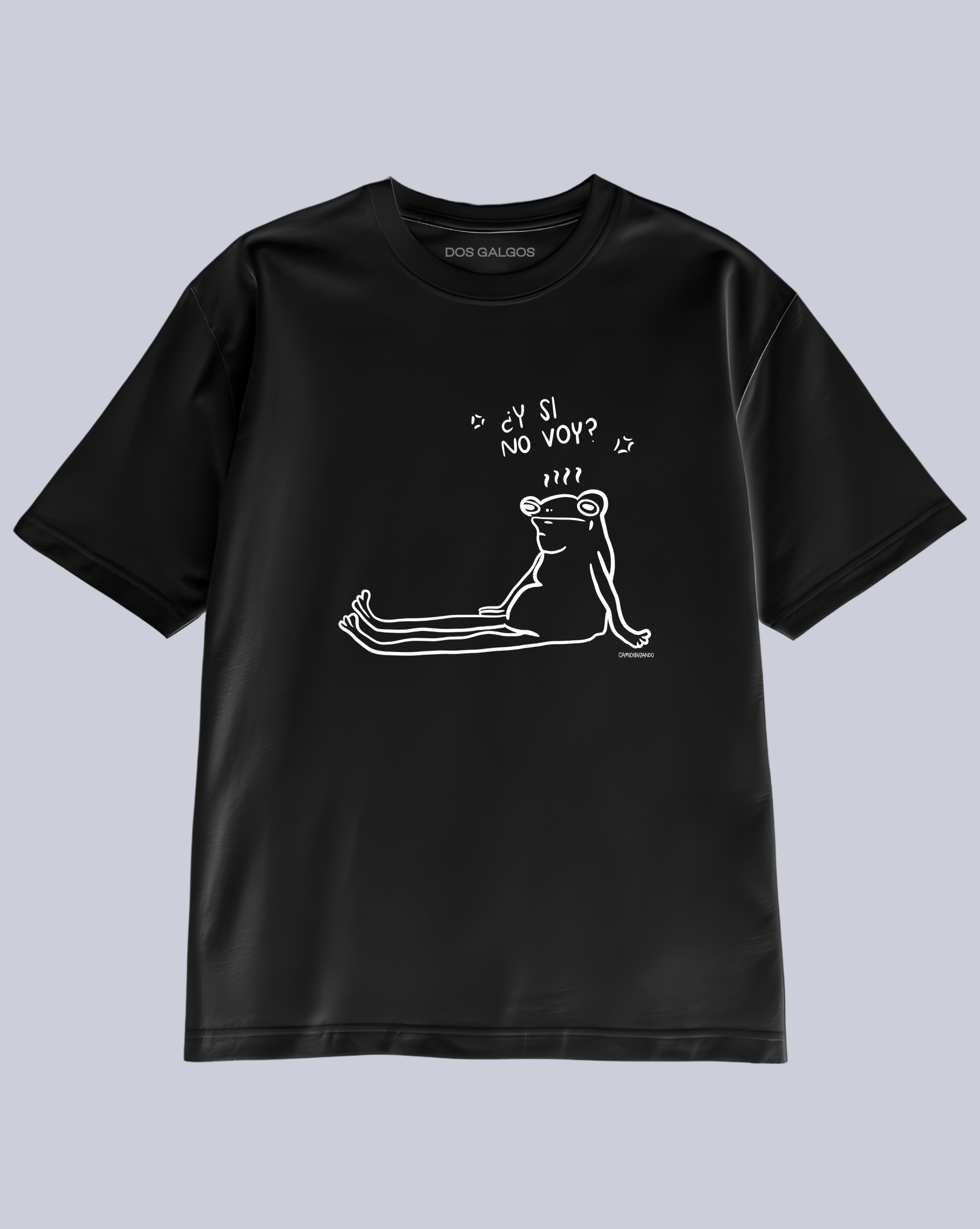 Polera sapo pensativo