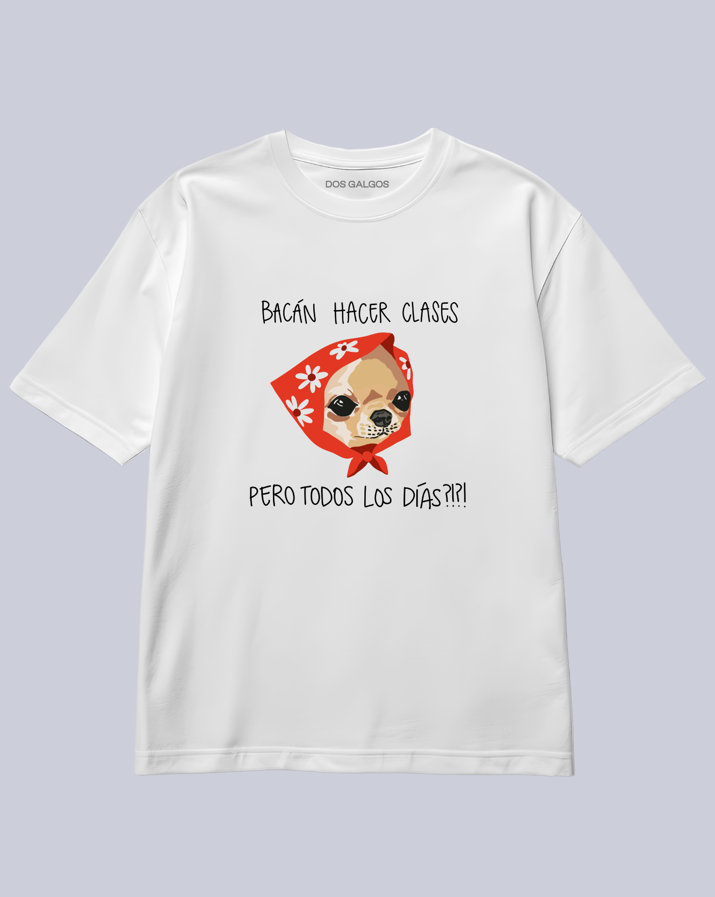 Polera Perrito Profesor