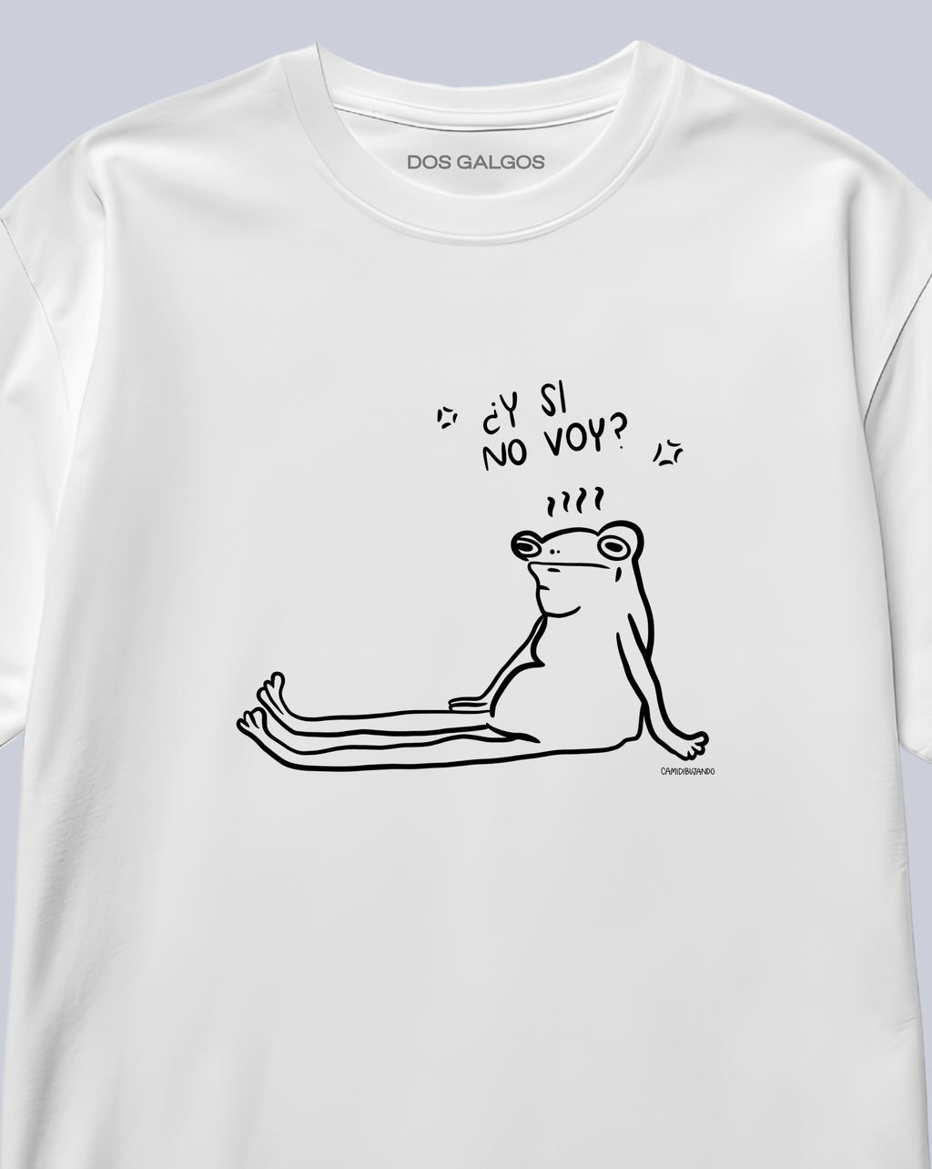 Polera sapo pensativo