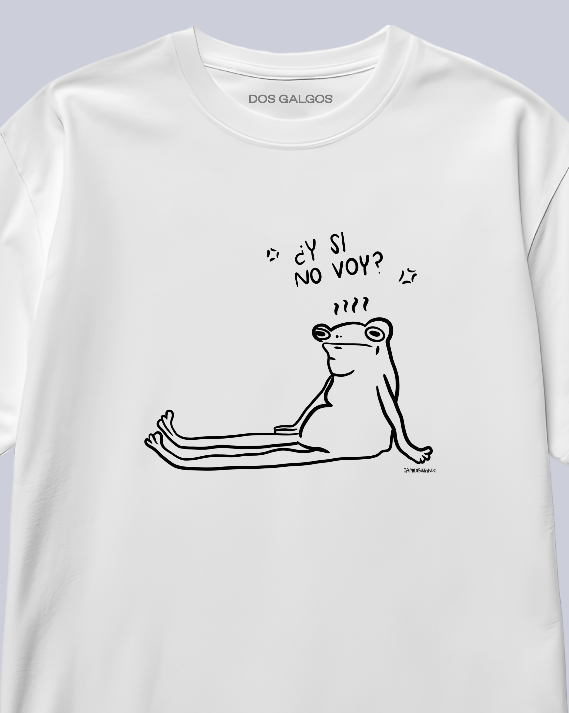Polera sapo pensativo