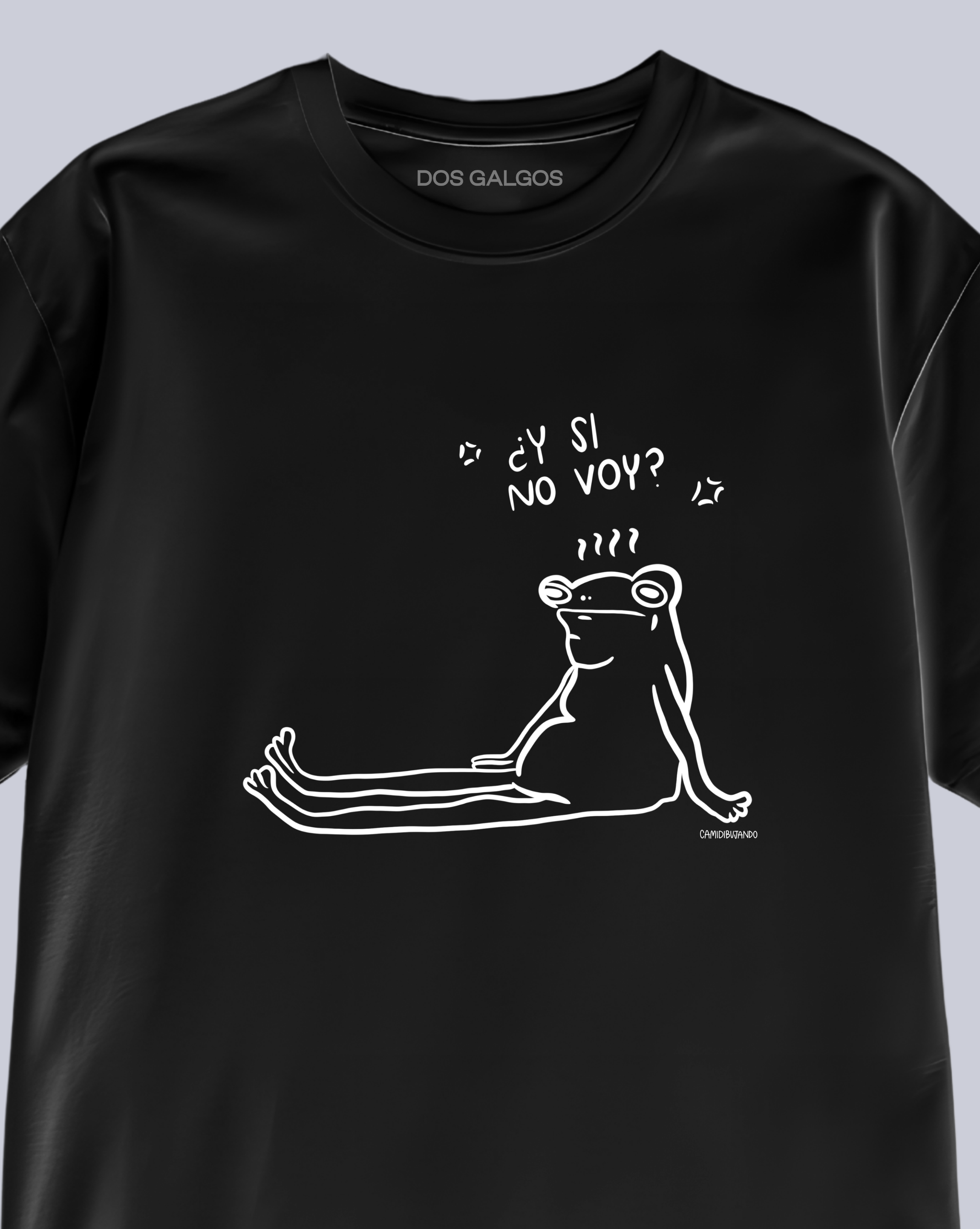 Polera sapo pensativo