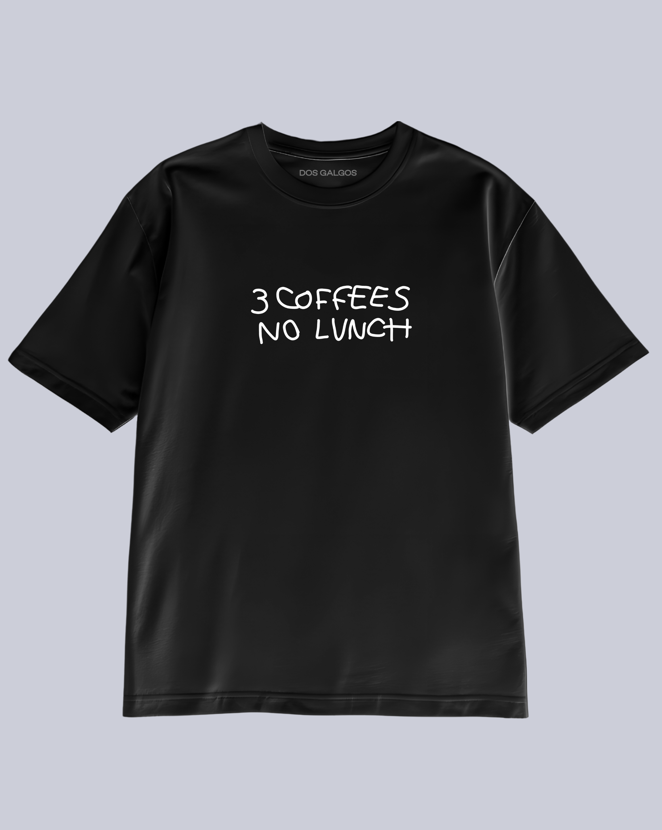 Polera 3 coffees no lunch