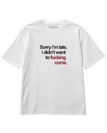 Sorry I'm late
