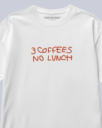 Polera 3 coffees no lunch