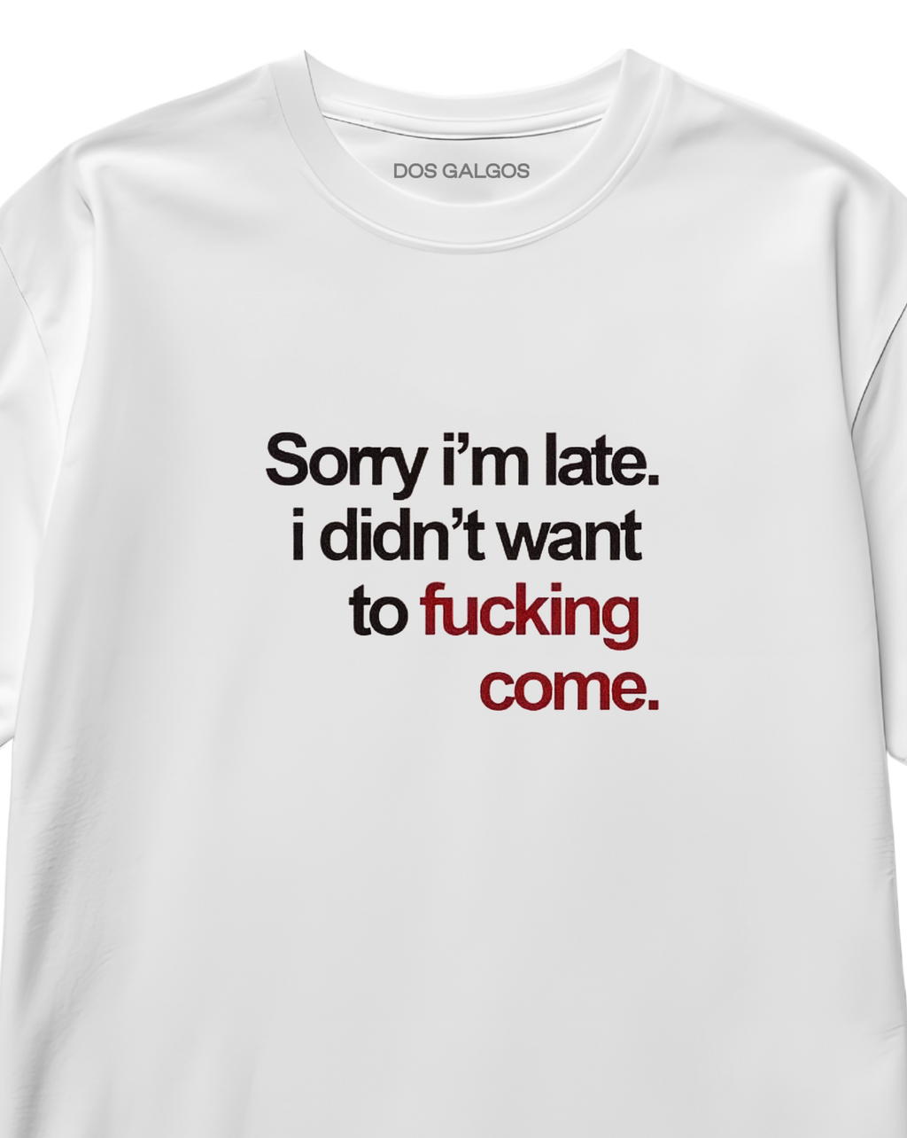 Sorry I'm late