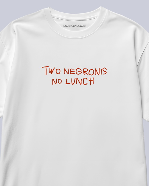 Polera 2 negronis no lunch