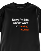 Sorry I'm late
