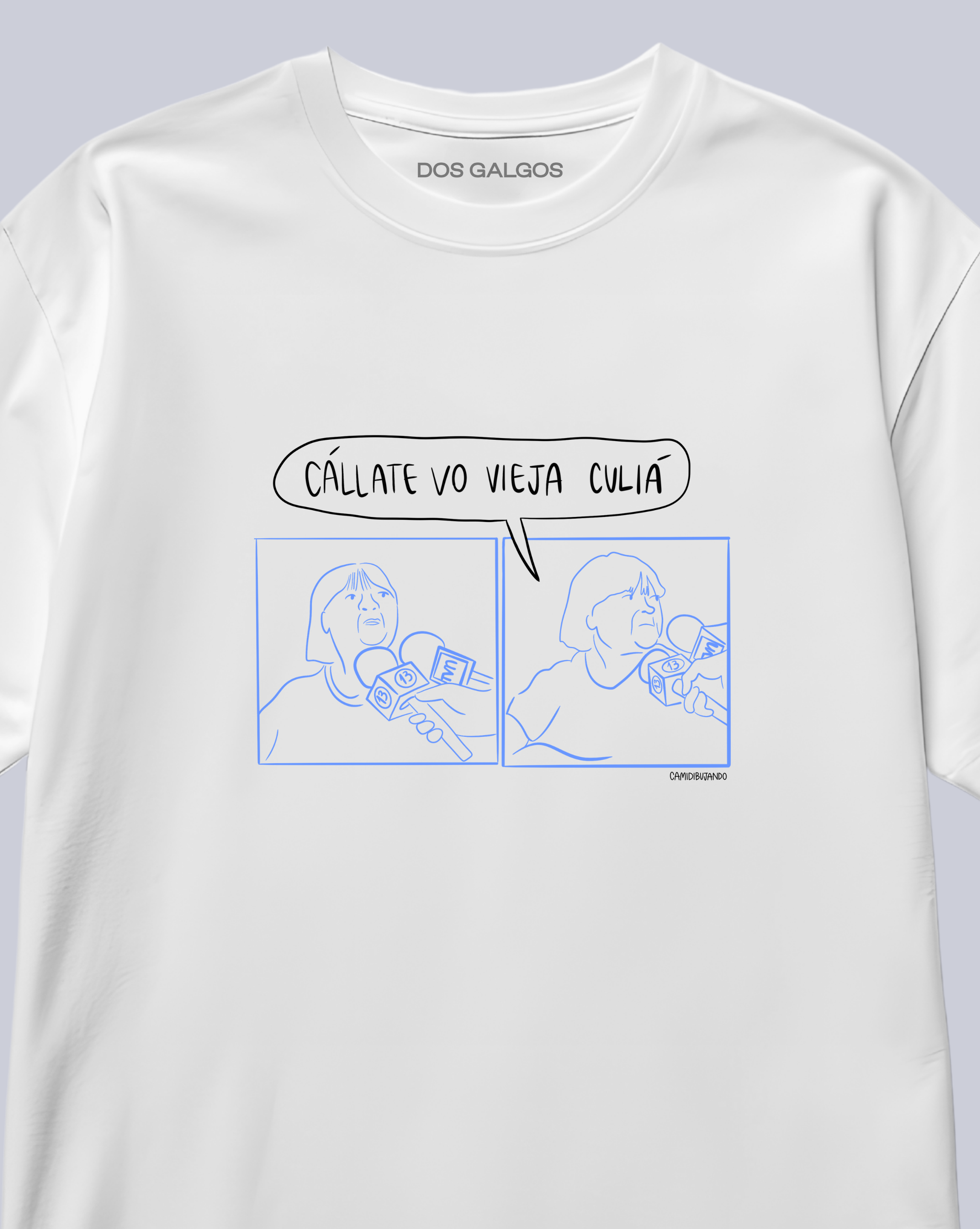 Polera cállate vo