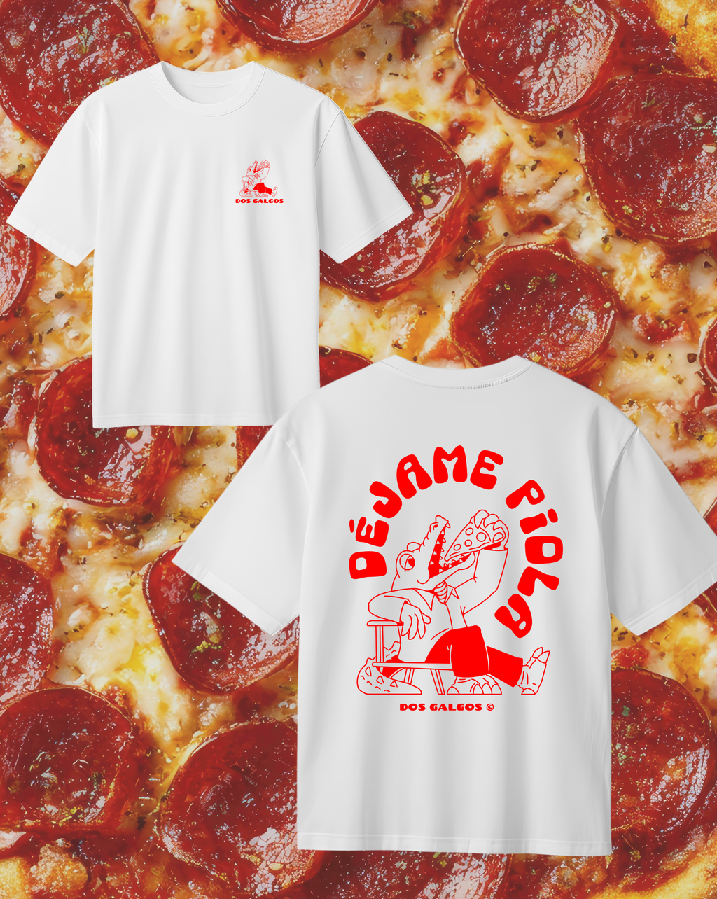 Polera déjame piola